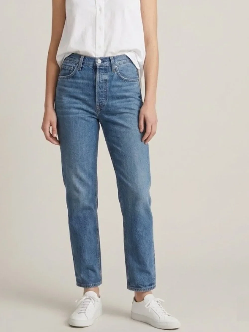 NEW $228 CITIZENS OF HUMANITY JOLENE HIGH RISE JEANS IN SOLSTICE SIZE 27 - Picture 1 of 16